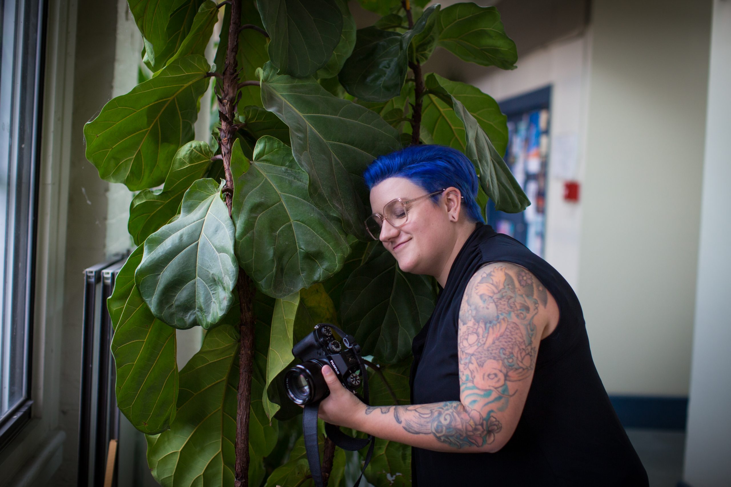 Femme entrepreneur photo professionnelle studio